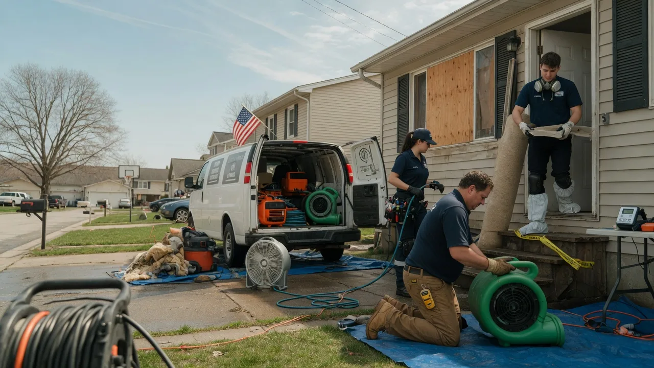 Water Damage Restoration in Boswell, IN near me